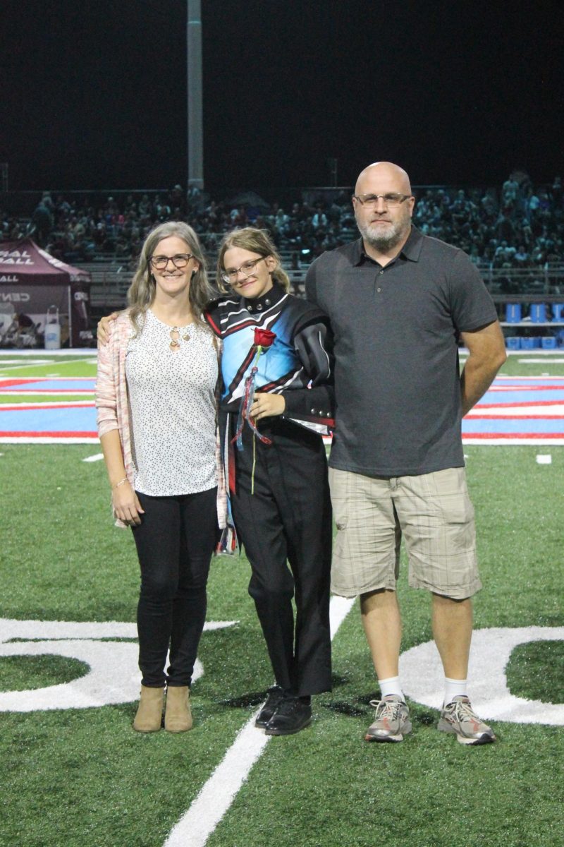Alexis Fitzek (12) is recognized as a member of the Band of Blue!
