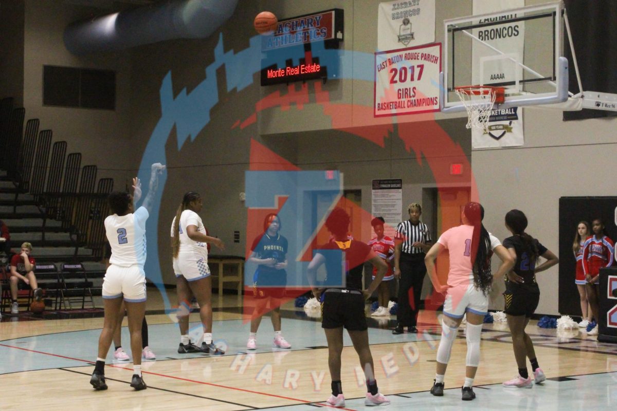 Tiarra McPipe (12) shoots a free throw.