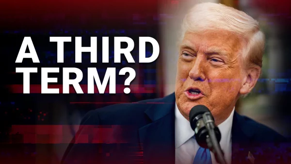 President Donald Trump Looks to Serve Third Term